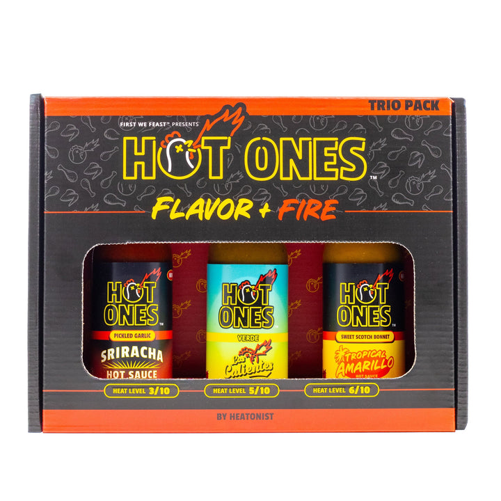 Flavor and Fire Trio Pack | Hot Ones N4