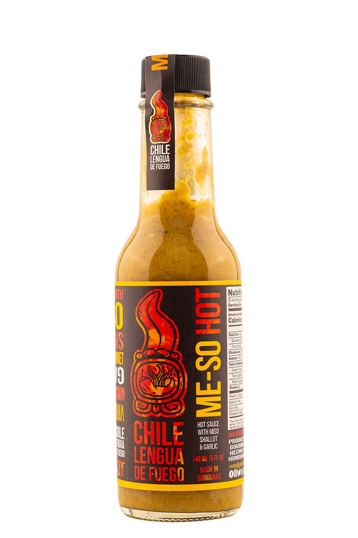 Me-So Hot Miso Shallot | Chile Lengua de Fuego U4