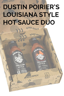 Dustin Poirier Hot Sauce Duo Pack X6
