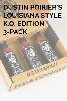 Dustin Poirier Hot Sauce - KO Edition 3 Pack V2