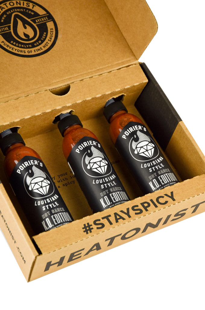 Dustin Poirier Hot Sauce - KO Edition 3 Pack E3