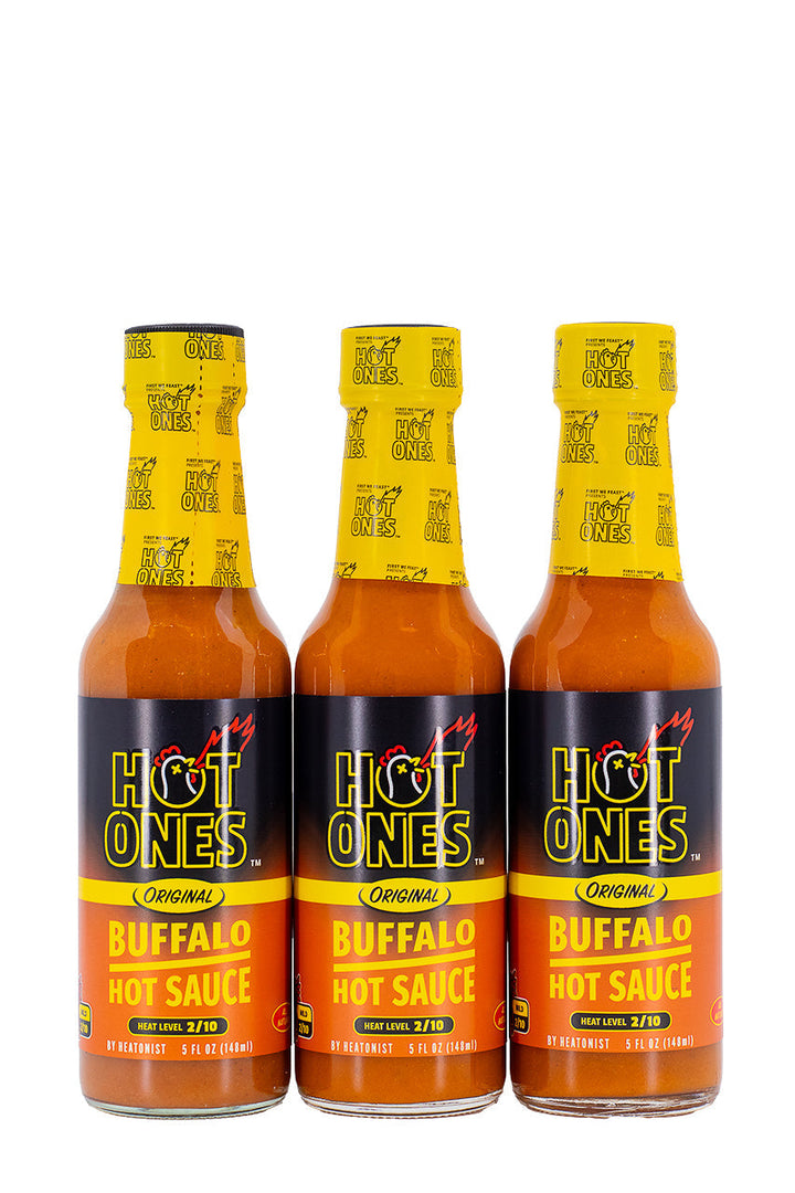 Buffalo Hot Sauce 3-Pack | Hot Ones Hot Sauce Y9