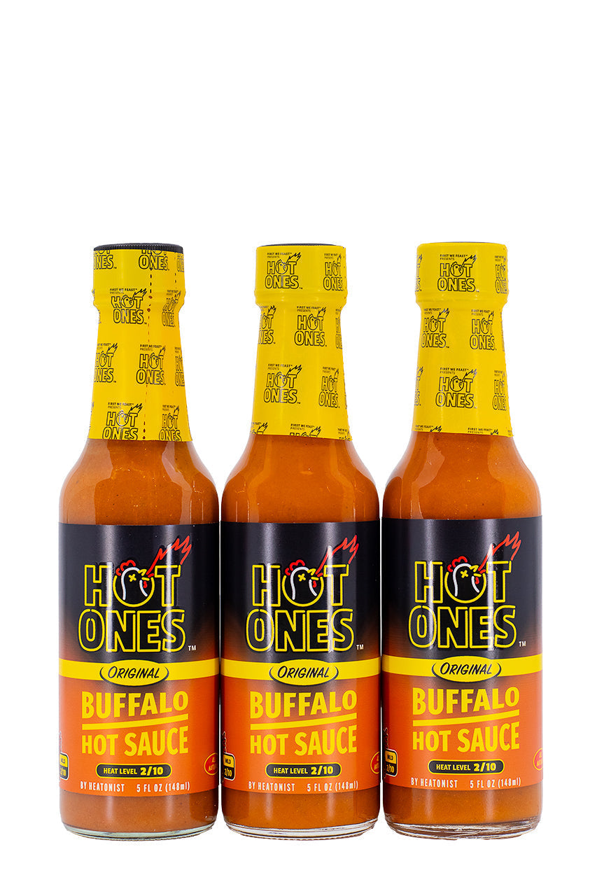 Buffalo Hot Sauce 3-Pack | Hot Ones Hot Sauce N7