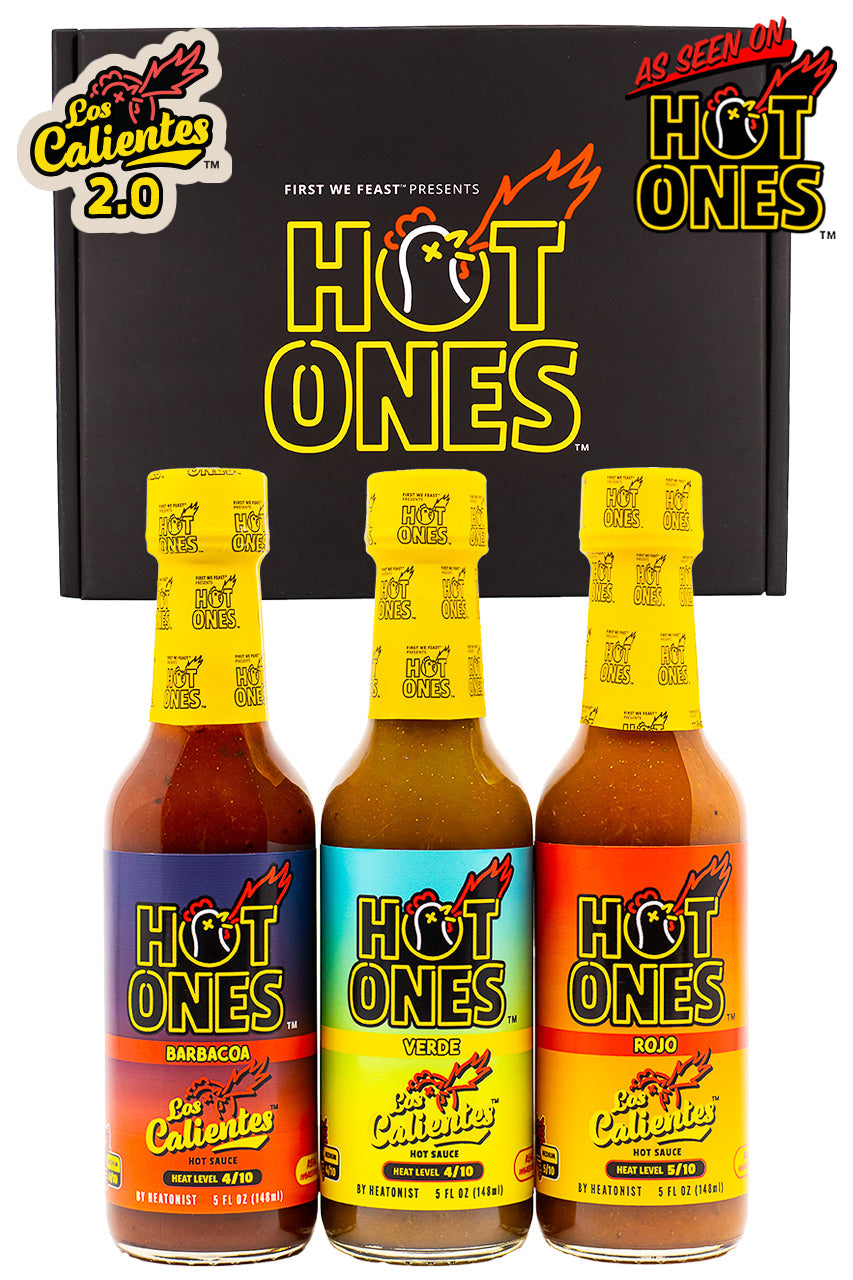 Los Calientes Trio Pack | Hot Ones Hot Sauce J0