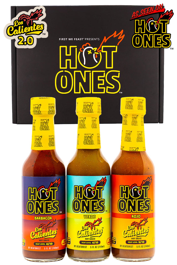 Los Calientes Trio Pack | Hot Ones Hot Sauce J0