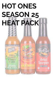 Hot Ones Hot Sauce Heat Pack - Season 25 R9