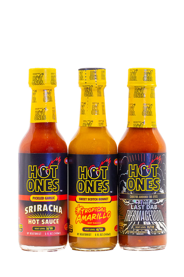 Hot Ones Hot Sauce Trio Pack - Season 28 E6