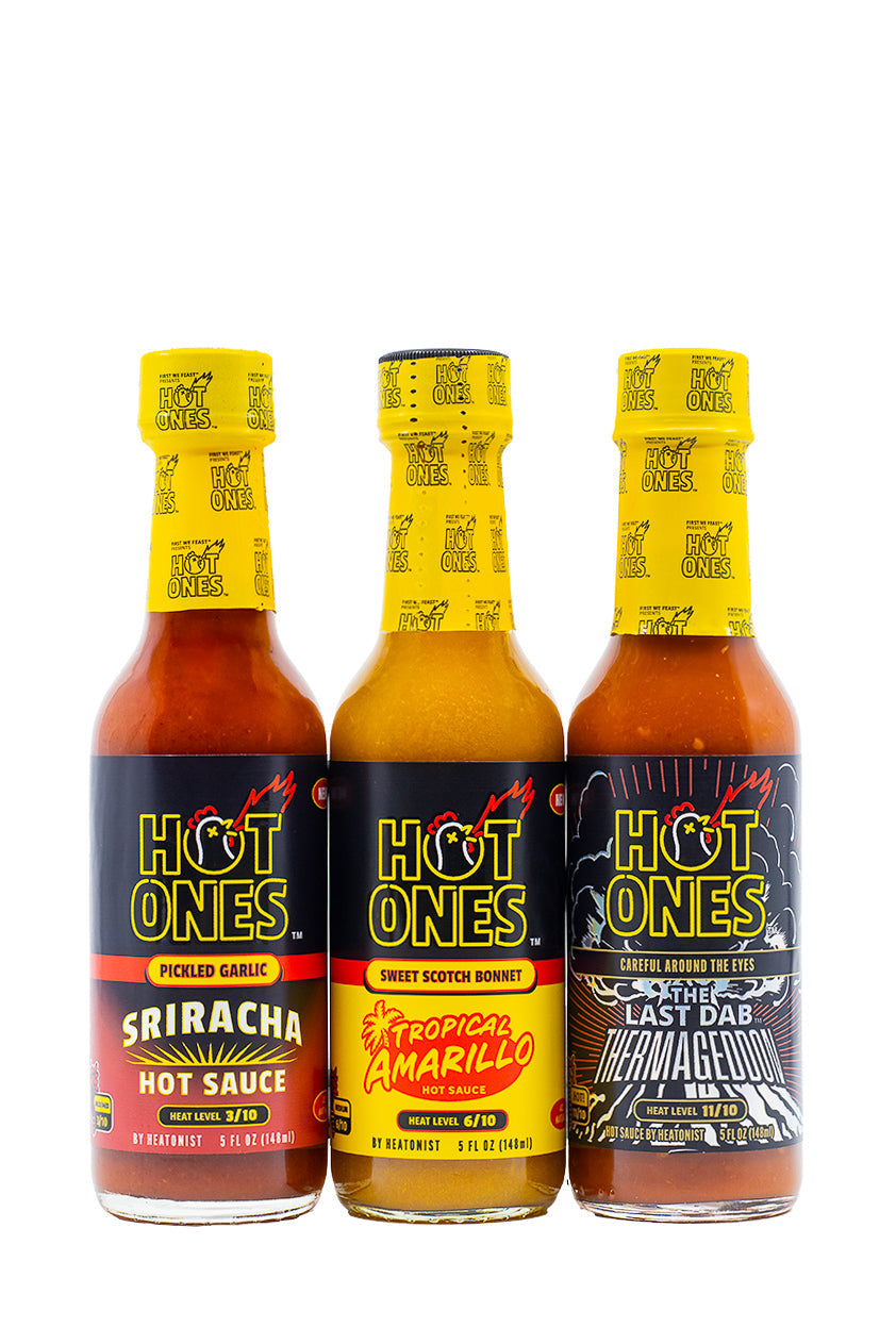Hot Ones Hot Sauce Trio Pack - Season 29 G9