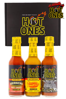 Hot Ones Hot Sauce Trio Pack - Season 30 J1