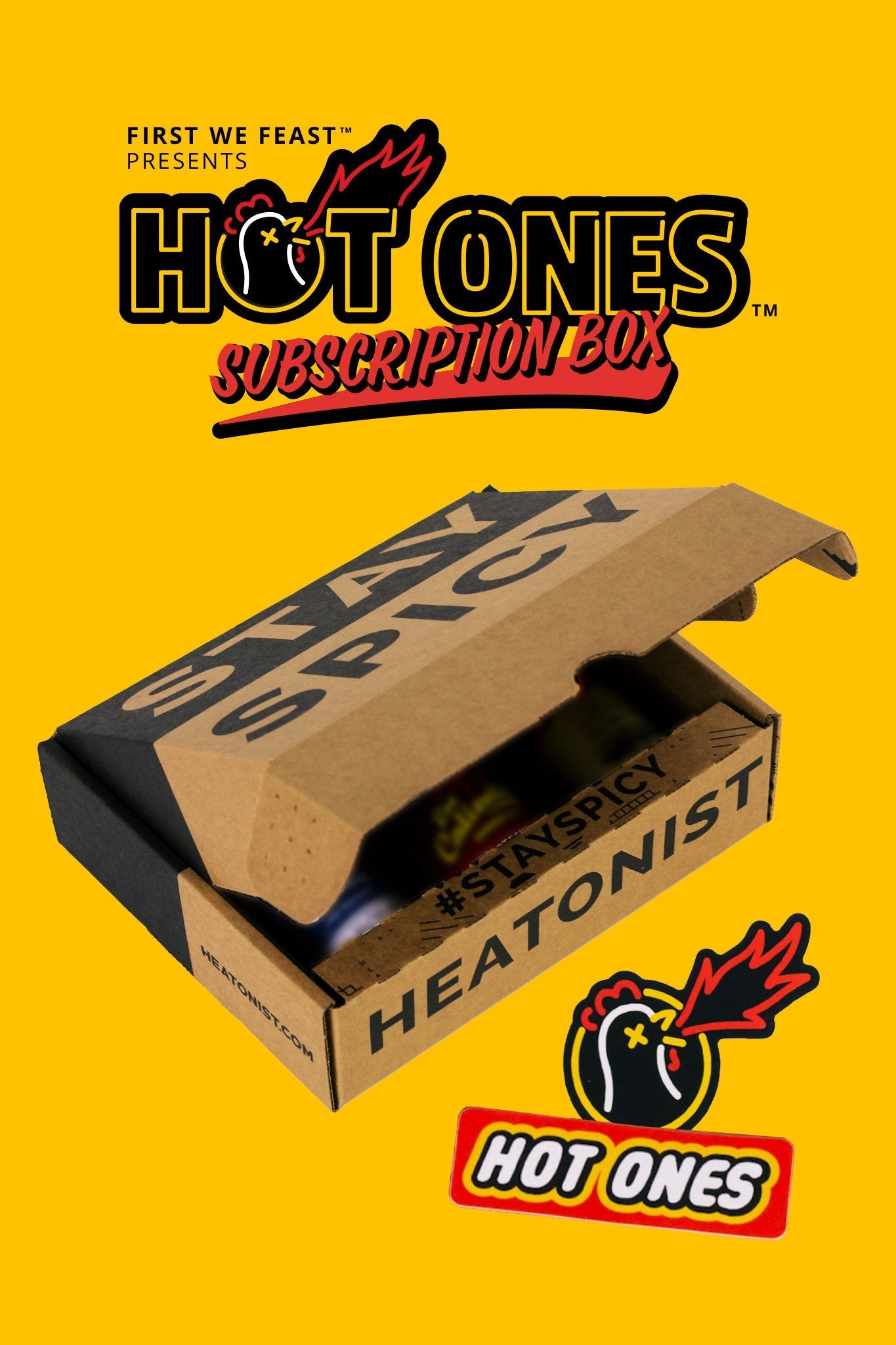 Monthly Hot Ones Box T6