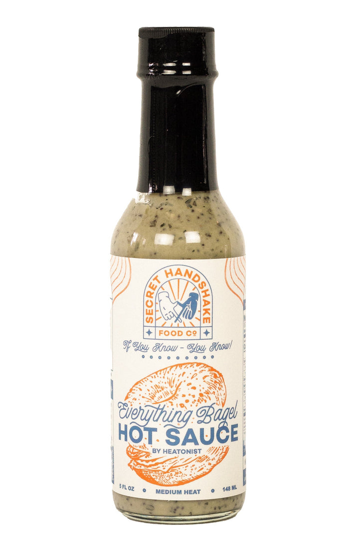 Everything Bagel Hot Sauce | Secret Handshake Food Co N8