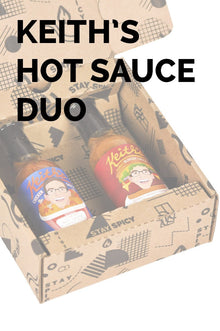 Chicken & Burger Hot Sauce Duo Pack | Keith's C9
