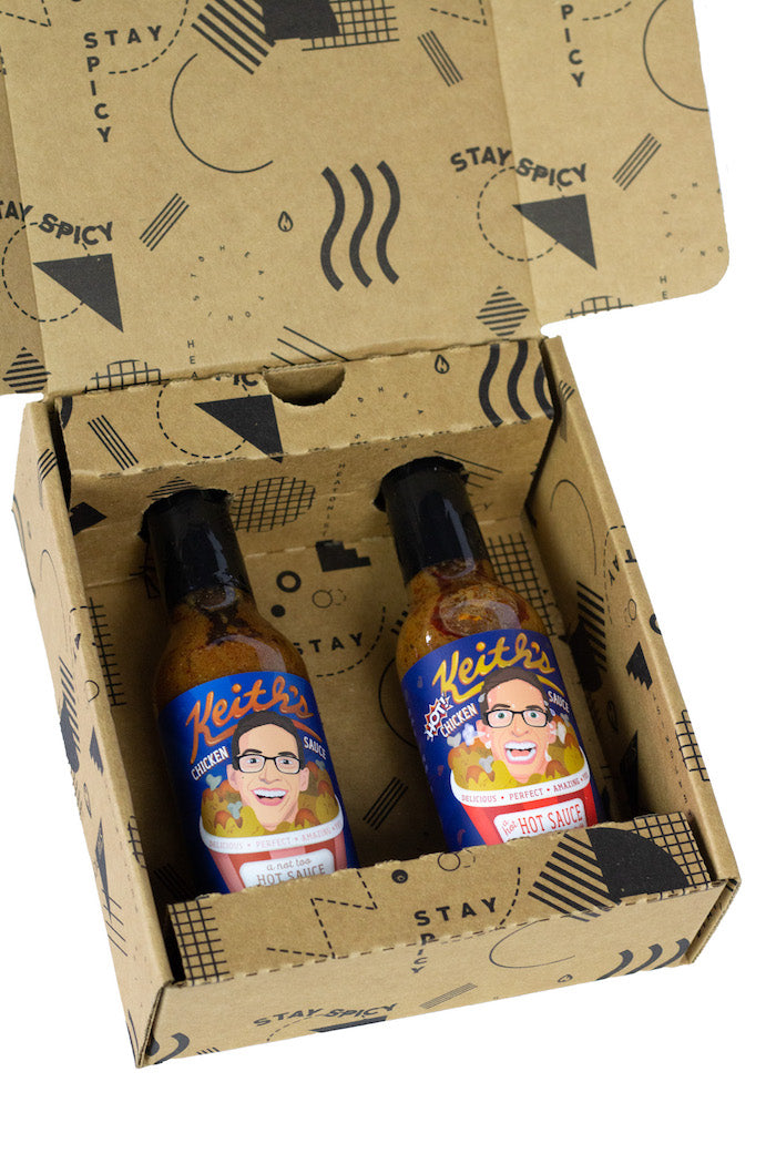 Keith's Chicken Sauce Hot Sauce Duo Pack | Keith's T1