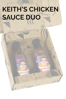 Keith's Chicken Sauce Hot Sauce Duo Pack | Keith's T1
